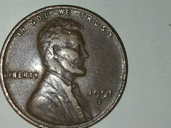 1951-D-Wheat-Penny-Interesting-Strike-Through-The-